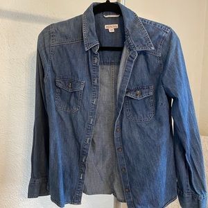 Merona Denim Top